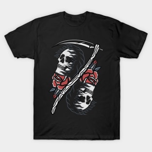 Skull and death T-Shirt